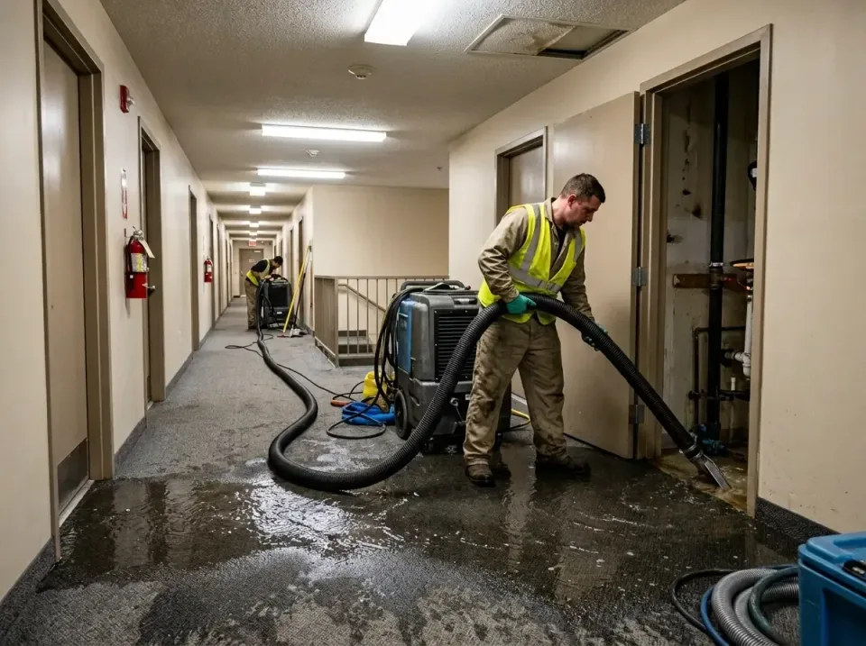 multi-unit-apartment-hallway-f-005 — frequently asked questions, Emergency Burst Pipe Water Extraction & Removal in Tularosa…